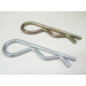 Zinc Plated Hair Lock Hitch Pin and R Hair Pin Cotter
